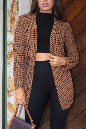 Cardigan Quadradinho